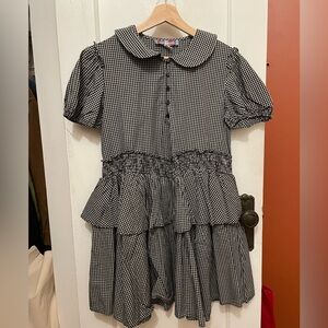 Urban Outfitters Black and White Gingham Dress